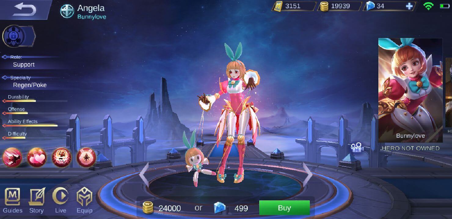 Angela Mobile Legends – Skill Analysis