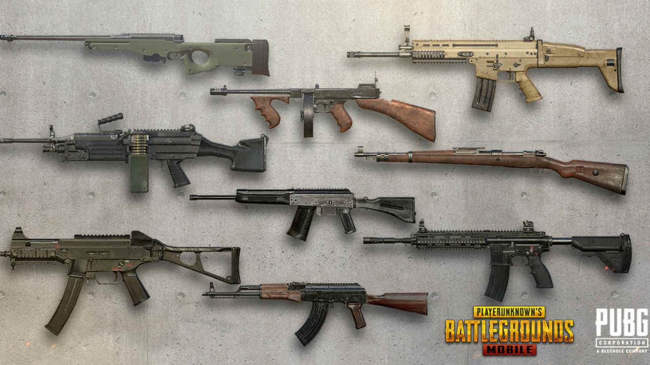 3 Categories of Weapon in PUBG 