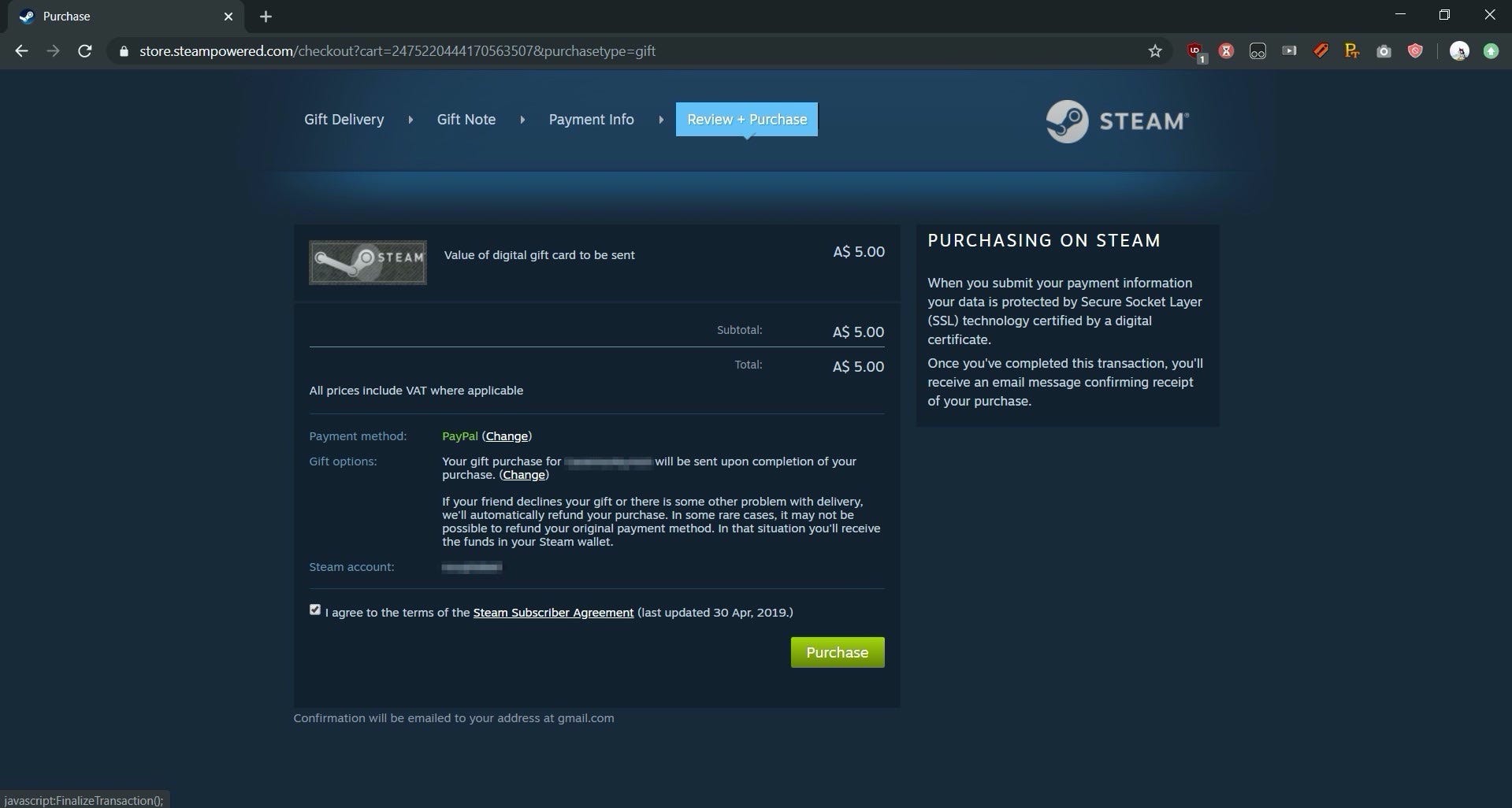 Steam purchase failed фото 9