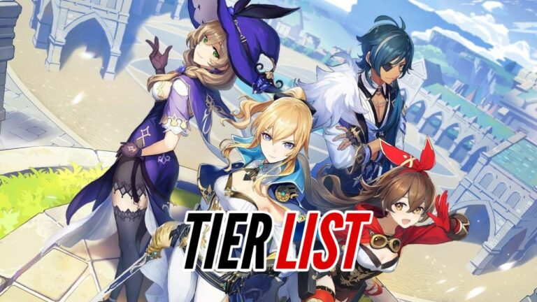 genshin impact tier list