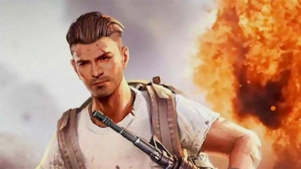 adam character free fire max