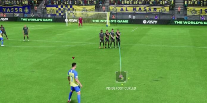 how to train free kicks in fc mobile 24