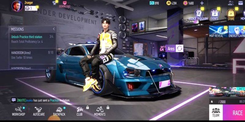 Vehicle Upgrade Ace Racer