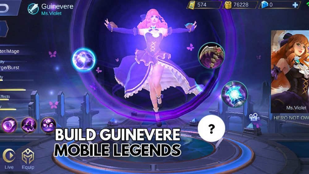guinevere mobile legend build