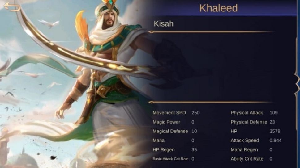 khaleed mobile legend skills