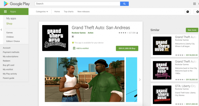 beli game di play store