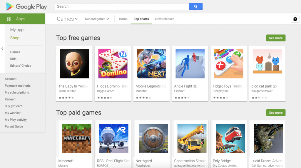 5 Keuntungan Download dan Beli Game di Play Store