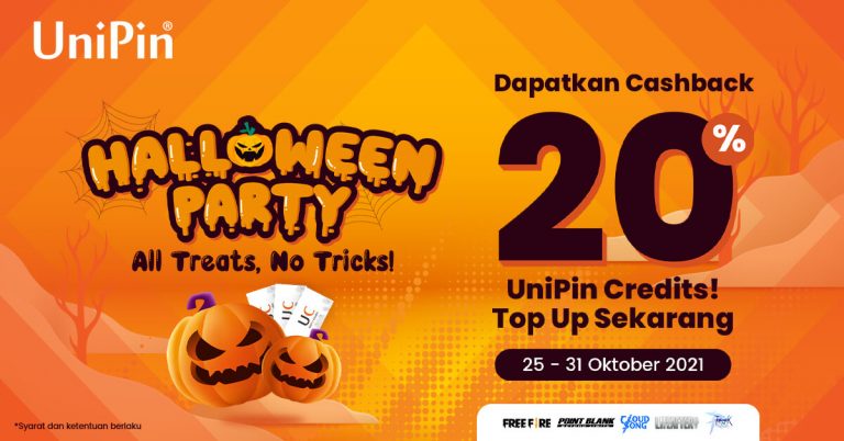 promo halloween UniPin