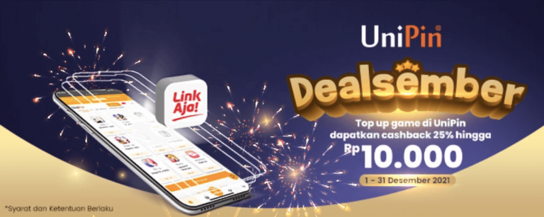 promo top up game linkaja
