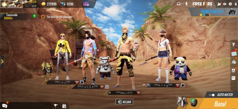 free fire max di android