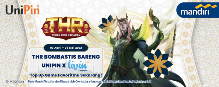 promo THR UniPin x Mandiri 2022