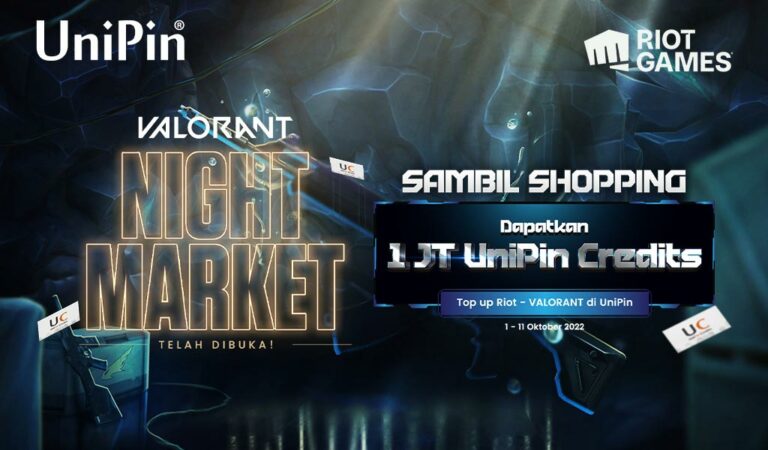 VALORANT Night Market Belanja Makin Asik dengan 1 JUTA UniPin Credits