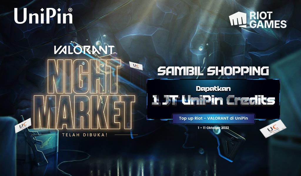 Shocktober VALORANT Night Market Belanja Makin Asik dengan 1 JUTA