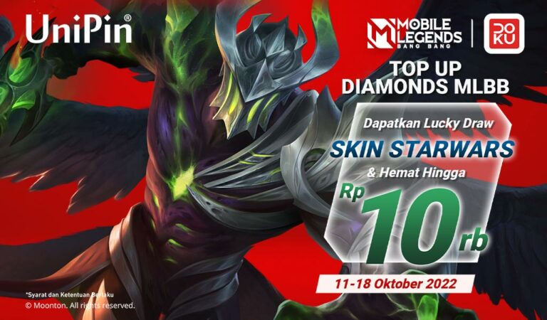 Top up Diamonds MLBB Hemat Rp10.000 Pakai Doku Wallet