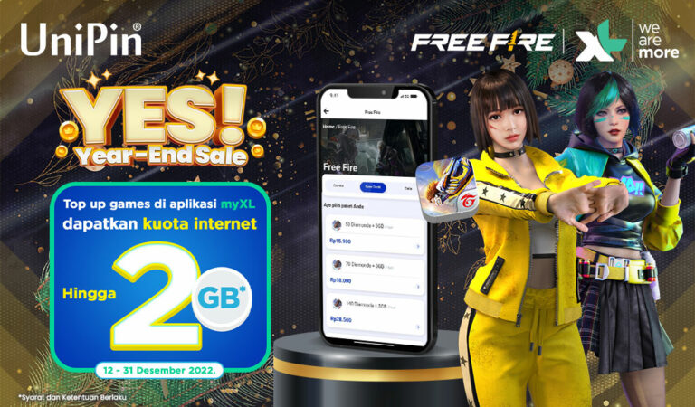 untuk top up semua games di aplikasi myXL.