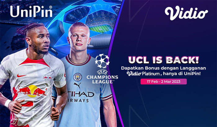 Vidio-UCL-UniPin-Promo