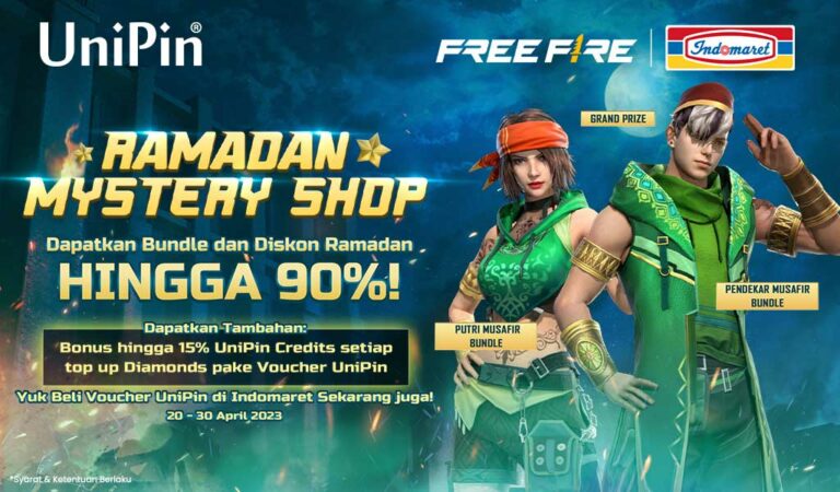 Diskon Hingga 90% Bonus 15% UC Grand Prize Pendekar & Putri Musafir