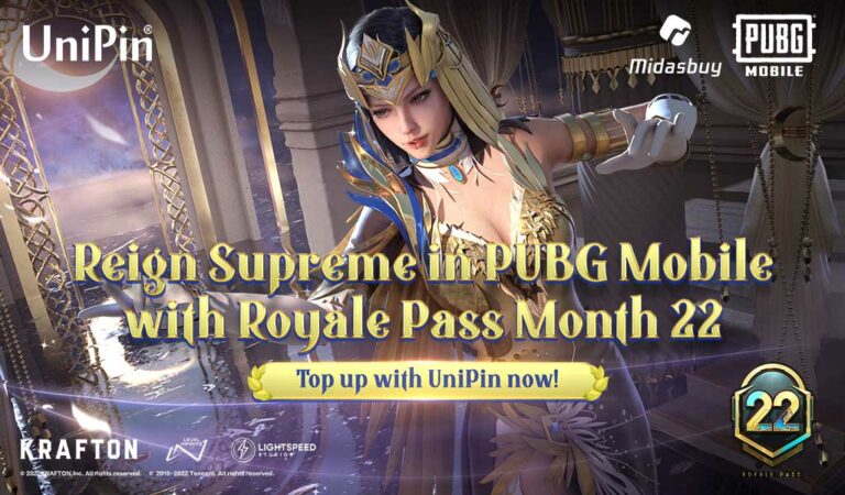 Royale Pass 22 Telah Hadir! Dapatkan Reign Supreme Top Up UC PUBGM via UniPin Sekarang