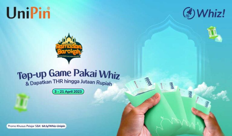 Top Up Game Pakai Whiz Dapatkan Bonus Jutaan Rupiah!