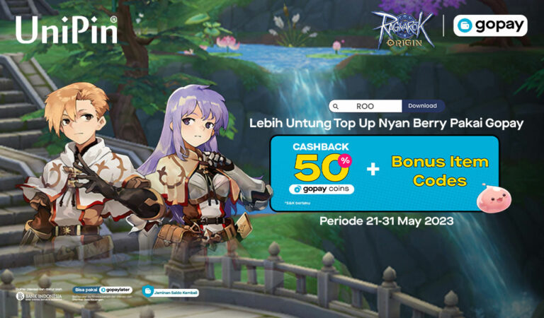 Top Up Nyan Berry Pakai GoPay