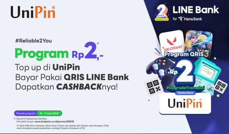 Rayakan LINE Bank 2nd Birthday Anniversary Bareng UniPin