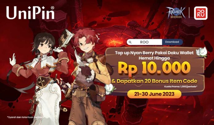 Top Up Ragnarok Origin Pakai DOKU Wallet Hemat Rp 10Ribu & Bonus Item Code