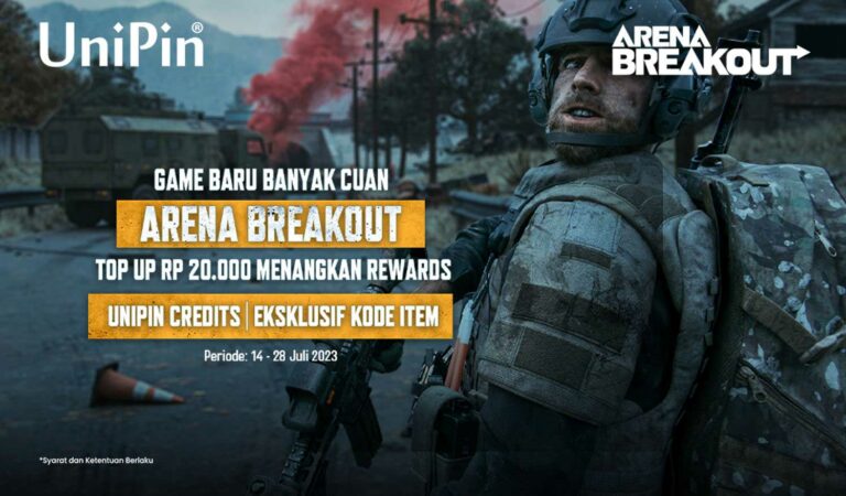 Dapatkan Cashback UniPin Credits & Eksklusif Kode Item dari Arena Breakout