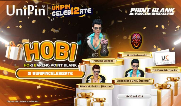 HOBI – Hoki Bareng Point Blank di #UniPinCeleb12ate