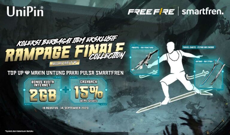 Koleksi Berbagai Item Eksklusif Rampage dan Berbagai Bonus Lainnya dari Smartfren!