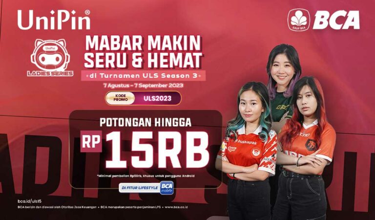 Mabar Seru & Hemat ULS Season 3 - Top Up Voucher Game Diskon Hingga 15,000