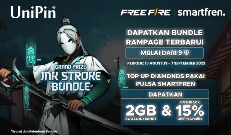 Top Up Diamonds Pakai Smartfren, Dapatkan Bundle Rampage & Bonus Lainnya!
