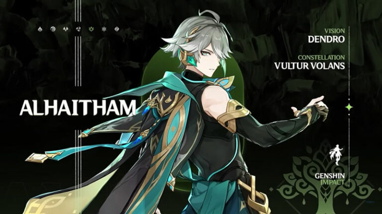 Build-Alhaitham-Genshin-Impact-Gambar