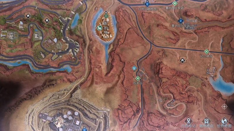 Undawn-Map-Guide