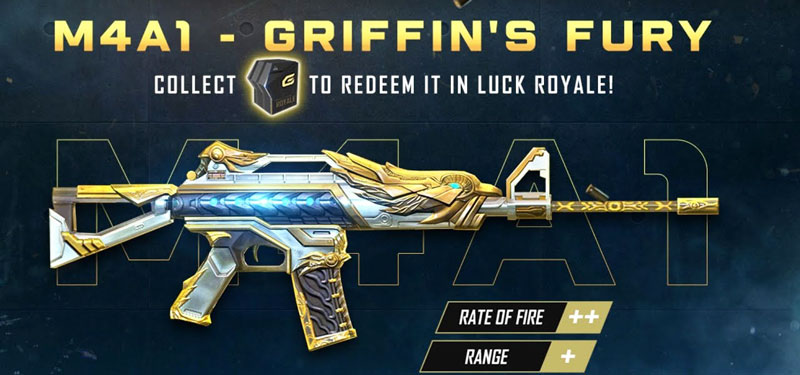 Skin M4A1 Griffin FF: Red vs Purple, Mana yang Lebih Bagus?