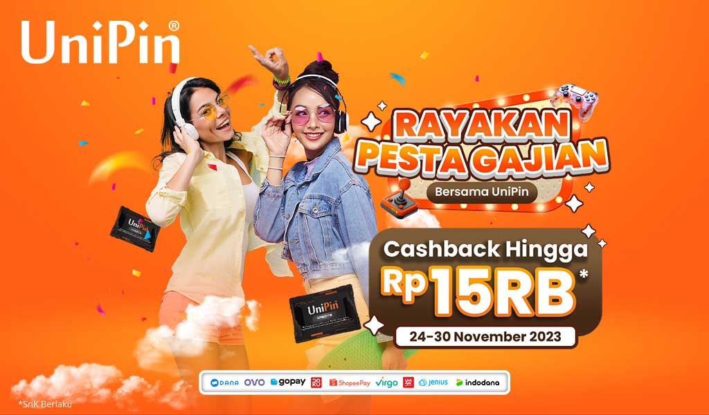 Pesta Gajian di UniPin Pakai E-wallet!