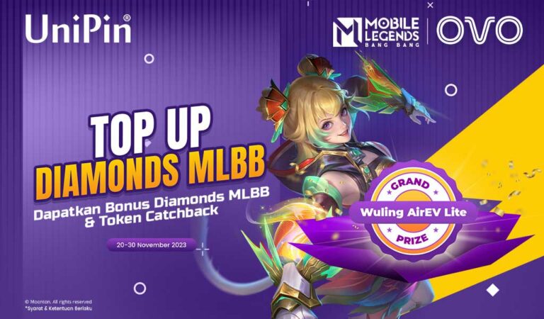 Top Up Diamonds MLBB di UniPin! Dapatkan Catchback Pakai OVO & Dapatkan ...
