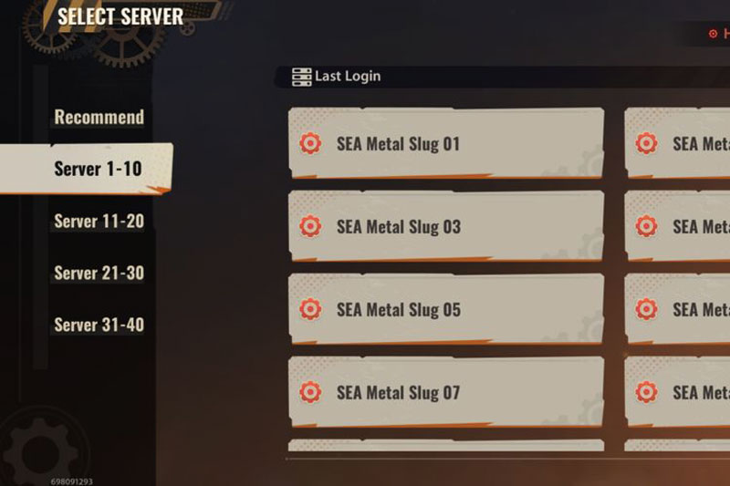Cara Pindah Server Metal Slug Awakening untuk Pemain Pemula