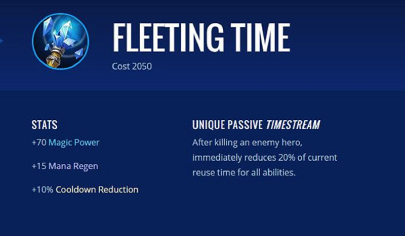 Item Fleeting Time Mobile Legends: Pengertian, Efek, Rekomendasi Hero Terbaik