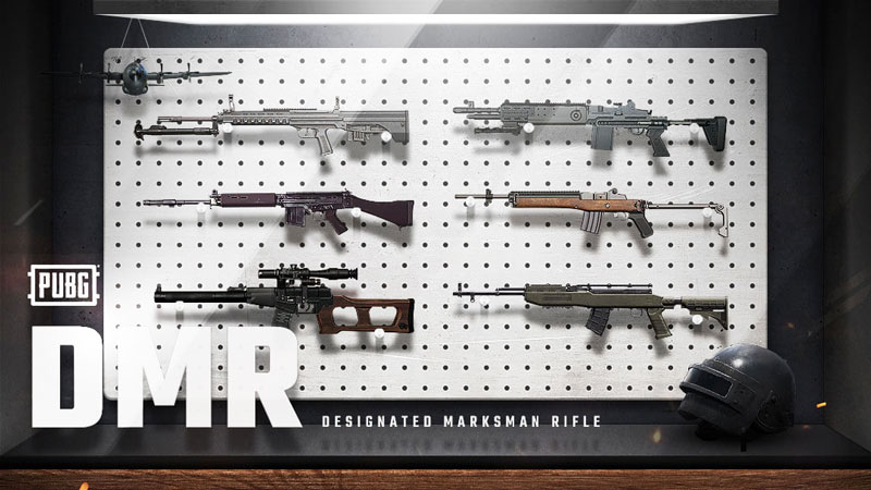 Cara Memilih Attachment DMR PUBG Paling Ampuh