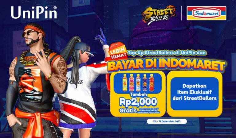 Top Up Streetballers, Dapat Item Eksklusif + Sosro Rp2rb!