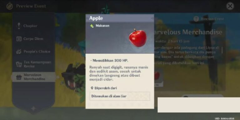 Apple Genshin Impact