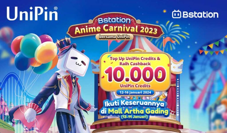 Ikut Bstation Expo UniPin, Dapat Cashback 10rb Tiap Hari