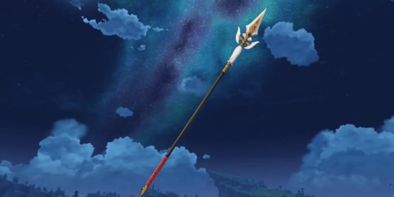 Polearm Genshin Impact - White Tassel