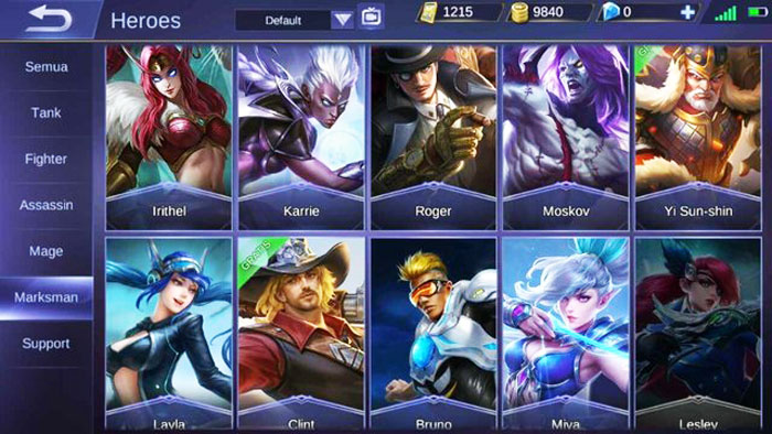 Tier List Hero Marksman Mobile Legend Guide tier-list-hero-marksman-mobile-legend-guide