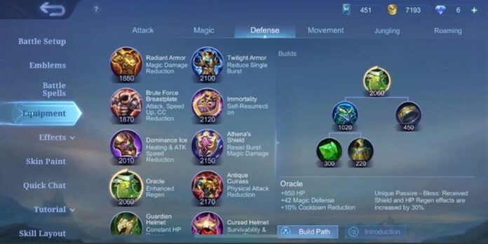 Oracle Mobile Legends