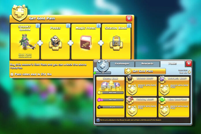 Gold Passcode Interface Gold Pass Clash of Clans: Pengertian, Fungsi, dan Cara Dapatnya