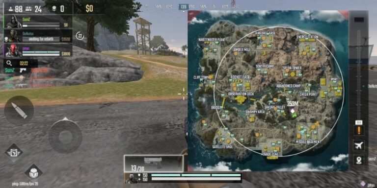 Map Blood Strike