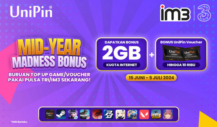 Mid-Year-Madness-Bonus-Bonus-Gila-Gilaan-hanya-dengan-Top-Up-Game-Voucher-Pakai-Pulsa-Tri-IM3!
