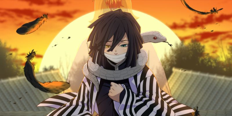Hashira Kimetsu no Yaiba - Obanai Iguro