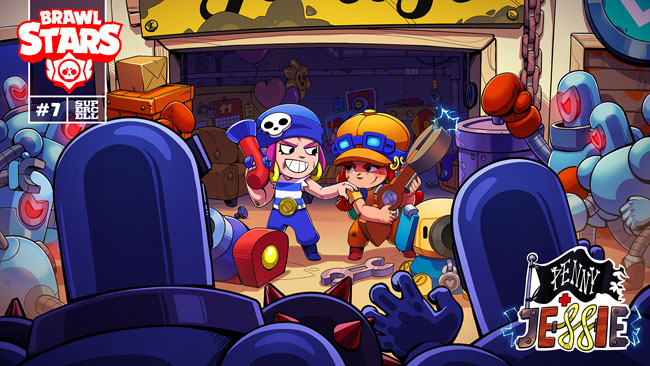 Komposisi-Build-Terbaik-untuk-Jessie-Brawl-Stars,-Anti-Kalah!